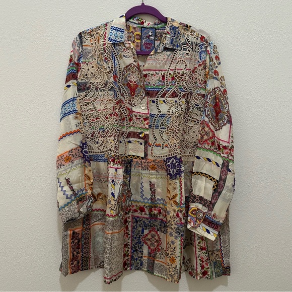 Johnny Was Stano Monroe Tunic Sz Small NWT - Picture 5 of 14